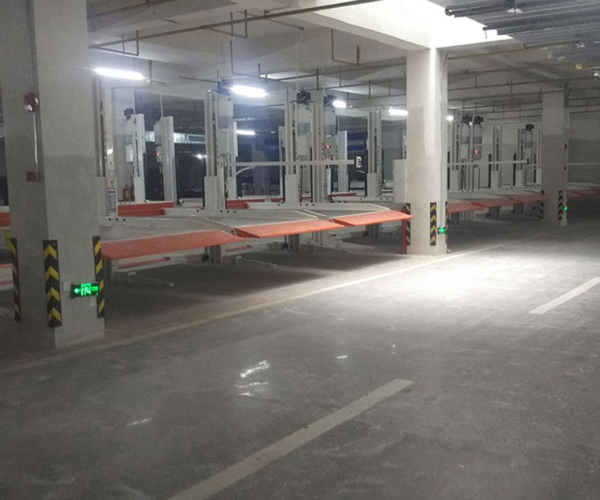 天水市升降橫移式機械停車拆除